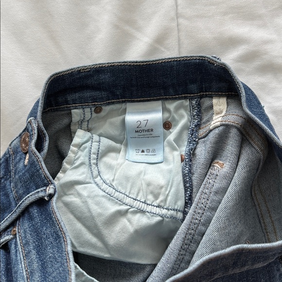 MOTHER Denim The Stunner Chew in Off Duty Size 27 - Picture 10 of 11